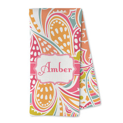 Abstract Foliage Kitchen Towel - Microfiber (Personalized)