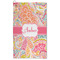Abstract Foliage Microfiber Golf Towel (Personalized)