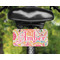 Abstract Foliage Mini License Plate on Bicycle - LIFESTYLE Two holes