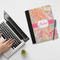 Abstract Foliage Notebook Padfolio - LIFESTYLE (large)