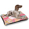 Abstract Foliage Outdoor Dog Beds - Large - IN CONTEXT