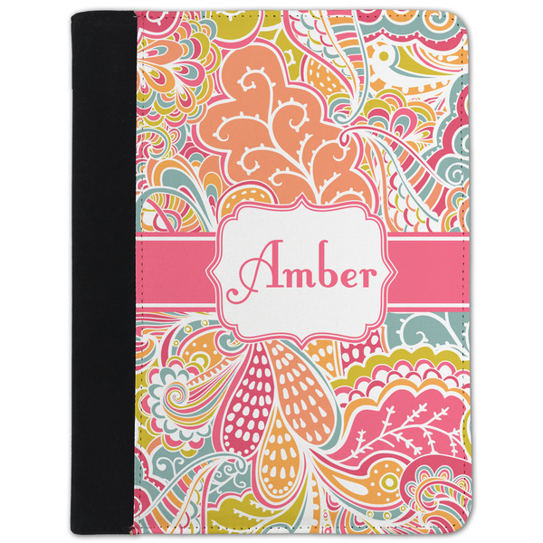 Custom Abstract Foliage Padfolio Clipboard - Small (Personalized)
