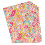 Abstract Foliage Binder Tab Divider - Set of 5 (Personalized)