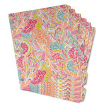 Abstract Foliage Binder Tab Divider - Set of 6 (Personalized)