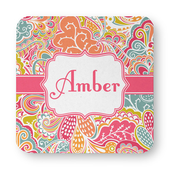 Abstract Foliage Paper Coasters - Approval