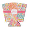 Abstract Foliage Party Cup Sleeves - with bottom - FRONT