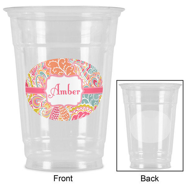 Abstract Foliage Party Cups - 16oz - Approval