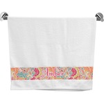 Abstract Foliage Bath Towel (Personalized)