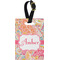Abstract Foliage Personalized Rectangular Luggage Tag