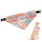 Abstract Foliage Dog Bandana (Personalized)