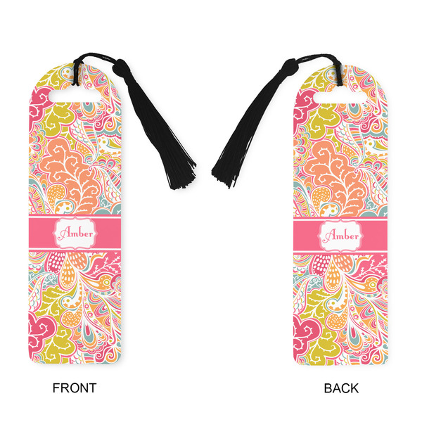 Abstract Foliage Plastic Bookmarks - Approval