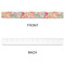 Abstract Foliage Plastic Ruler - 12" - APPROVAL