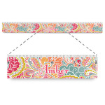Abstract Foliage Plastic Ruler - 12" (Personalized)