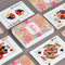 Abstract Foliage Playing Cards - Front & Back View