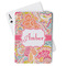 Abstract Foliage Playing Cards (Personalized)