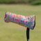 Abstract Foliage Putter Cover - On Putter