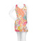Abstract Foliage Racerback Dress - On Model - Front