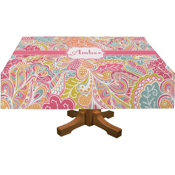 Abstract Foliage Rectangular Tablecloths (Personalized)