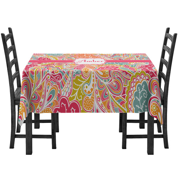 Custom Abstract Foliage Tablecloth (Personalized)