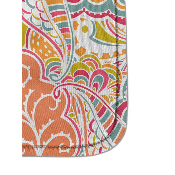 Abstract Foliage Sanitizer Holder Keychain - Detail