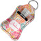 Abstract Foliage Sanitizer Holder Keychain - Small in Case