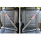 Abstract Foliage Seat Belt Covers (Set of 2 - In the Car)
