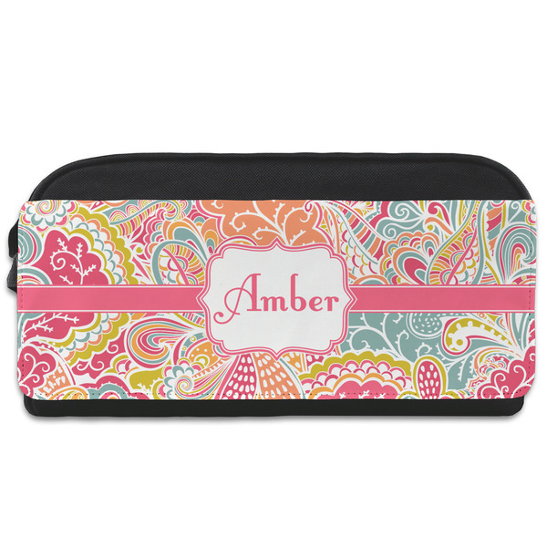 Custom Abstract Foliage Shoe Bag (Personalized)