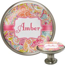 Abstract Foliage Cabinet Knob (Personalized)