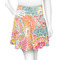 Abstract Foliage Skater Skirt - X Large