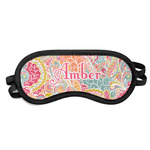 Abstract Foliage Sleeping Eye Mask - Small (Personalized)