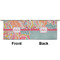 Abstract Foliage Small Zipper Pouch Approval (Front and Back)