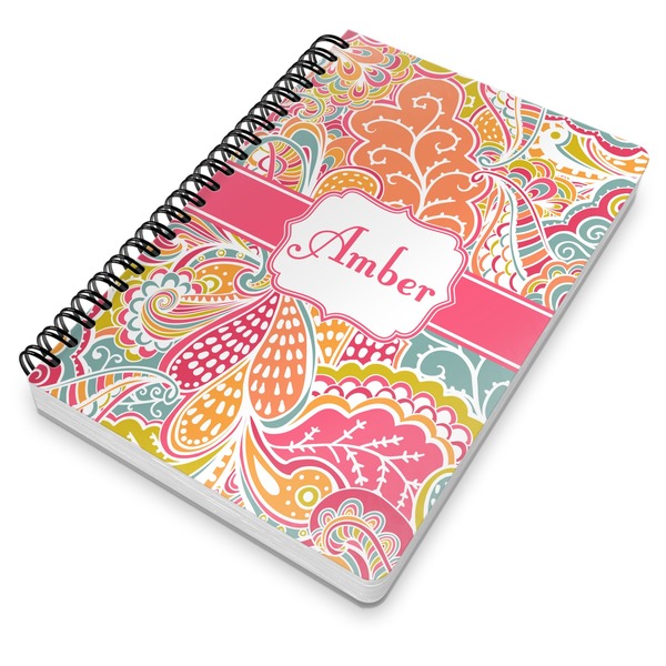 Abstract Foliage Spiral Journal 7 x 10 - Main