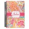 Abstract Foliage Spiral Journal Large - Front View