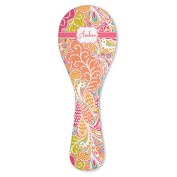 Abstract Foliage Ceramic Spoon Rest (Personalized)