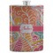 Abstract Foliage Stainless Steel Flask (Personalized)