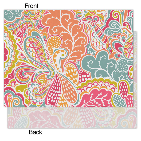 Abstract Foliage Tissue Paper - Heavyweight - Medium - Front & Back