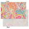Abstract Foliage Tissue Paper - Heavyweight - Small - Front & Back