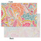 Abstract Foliage Tissue Paper - Lightweight - Small - Front & Back