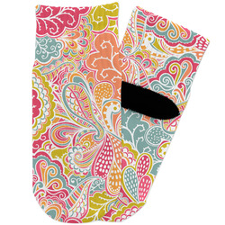 Abstract Foliage Toddler Ankle Socks