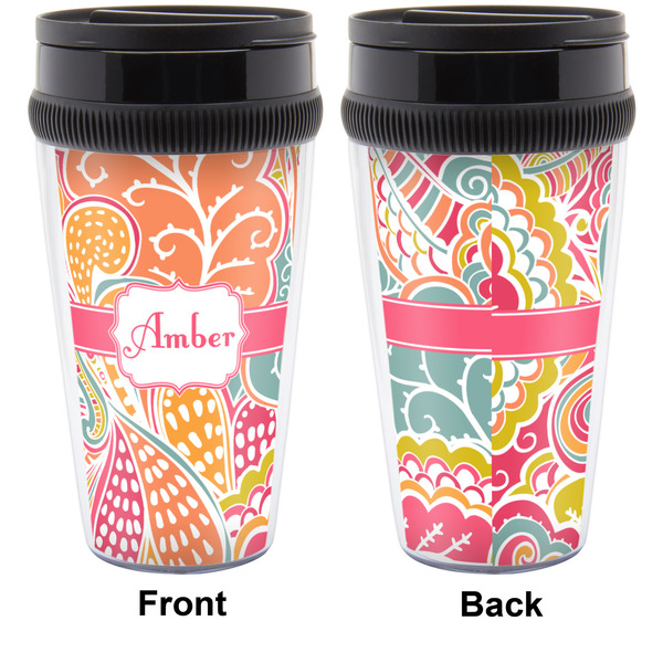 Abstract Foliage Travel Mug Approval (Personalized)