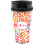 Abstract Foliage Acrylic Travel Mug without Handle (Personalized)