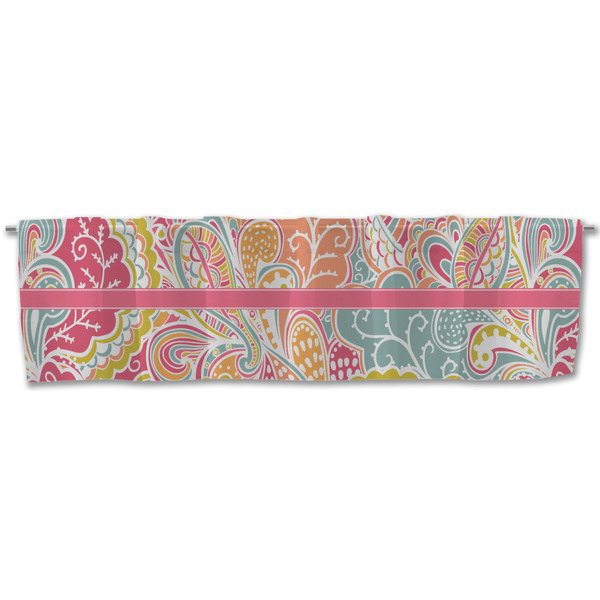 Abstract Foliage Valance - Front