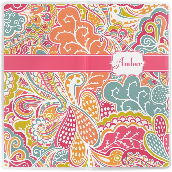 Abstract Foliage Vinyl Document Wallet - Apvl