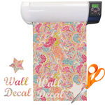 Abstract Foliage Vinyl Sheet (Re-position-able)