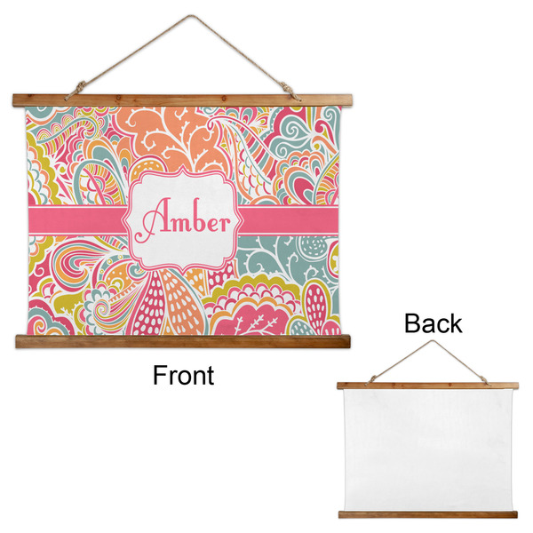 Abstract Foliage Wall Hanging Tapestry - Landscape - APPROVAL