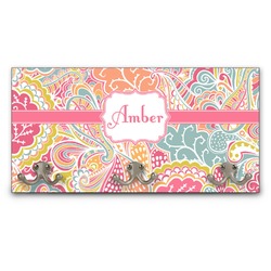 Abstract Foliage Wall Mounted Coat Rack (Personalized)