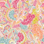 Abstract Foliage Wallpaper & Surface Covering (Peel & Stick 24"x 24" Sample)