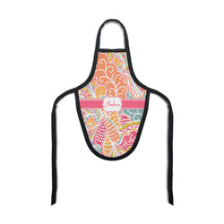 Abstract Foliage Bottle Apron (Personalized)