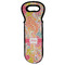 Abstract Foliage Wine Tote Bag (Personalized)
