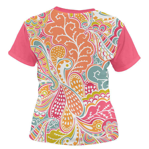 Abstract Foliage Women's T-shirt Back